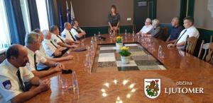 Sprejem za veteranske in domoljubne organizacija 1